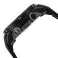 SF Quartz Analog Black Dial Plastic Strap Watch for Men - image number 2