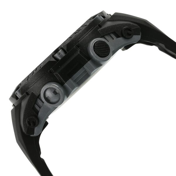 SF Quartz Analog Black Dial Plastic Strap Watch for Men - image number 2