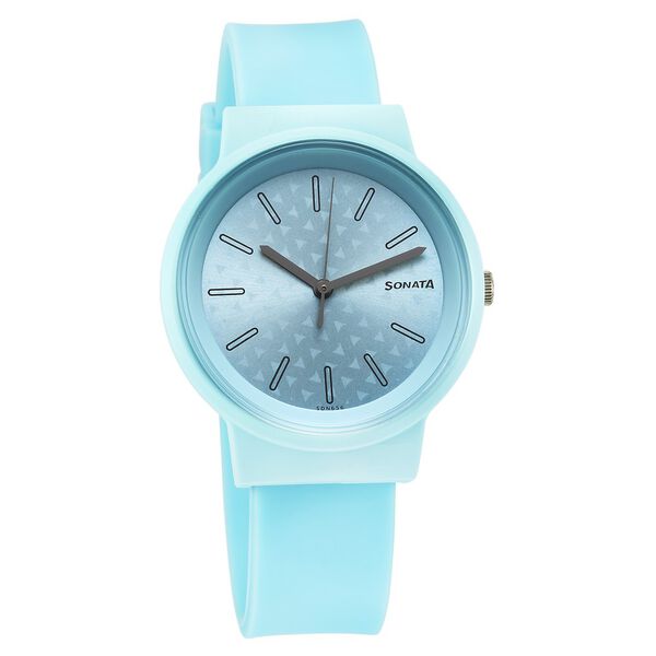 Sonata Splash Quartz Analog Multicoloured Dial Plastic Strap Watch for Women - image number 0