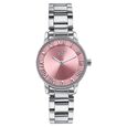 Sonata Poze Quartz Analog Pink Dial Silver Metal Strap Watch For Women - image number 1