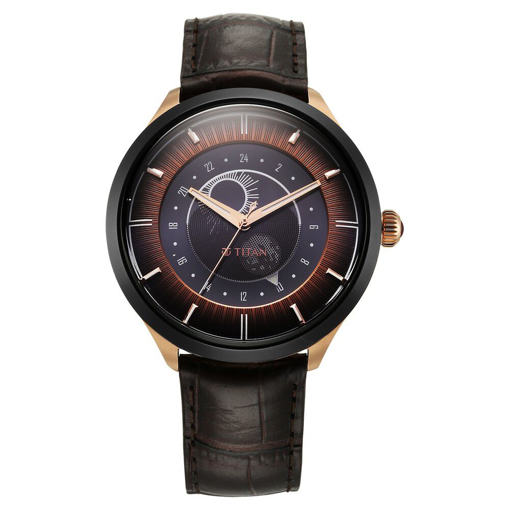 Watch with sun and moon dial best sale