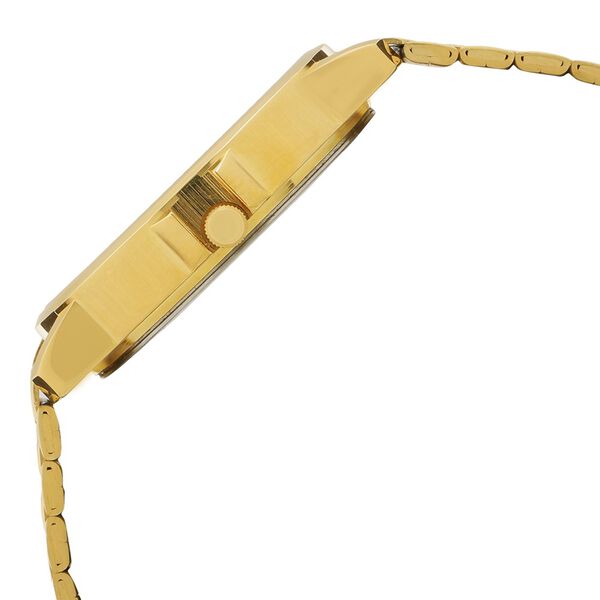 Sonata Quartz Analog with Day and Date Champagne Dial Stainless Steel Strap Watch for Men - image number 2
