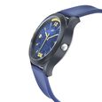 SF Quartz Analog Blue Dial PU Strap Watch for Men - image number 2