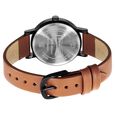 Sonata Essentials Black Dial Leather Strap Watch for Women - image number 3