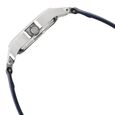 Sonata Steel Daisies Silver Dial Women Watch With Leather Strap - image number 2
