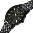 Sonata Eternia Quartz Analog with Date Black Dial Metal Strap Watch For Men - image number 2