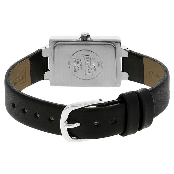Sonata Quartz Analog White Dial Leather Strap Watch for Women - image number 3