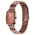 Sonata Festive Quartz Analog Brown Dial Brown Metal Strap Watch For Women - image number 2
