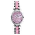 Sonata Poze Quartz Analog Pink Mother Of Pearl Dial Bimetal Strap Watch For Women - image number 1