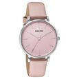 Sonata Pastel Play Quartz Analog Pink Dial Leather Strap Watch For Women - image number 1