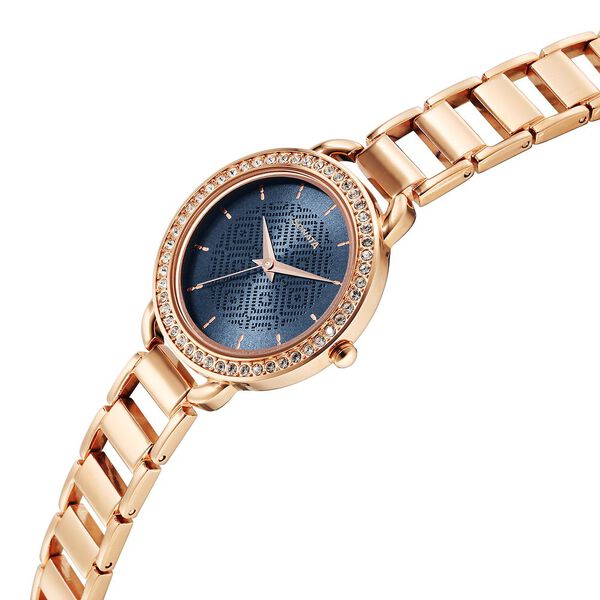 Sonata Wedding Quartz Analog Blue Dial Metal Strap Watch for Women - image number 1