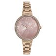 Sonata Poze Quartz Analog Pink Dial Metal Strap Watch for Women - image number 1