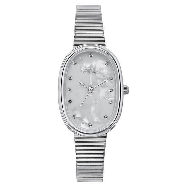 Sonata Poze Quartz Quartz White Dial Metal Strap Watch for Women - image number 1