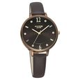 Poze by Sonata Quartz Analog Black Dial PU Leather Strap Watch for Women - image number 1
