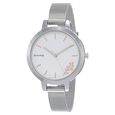 Sonata Silver Lining Pink Dial Women Watch With Stainless Steel Strap
