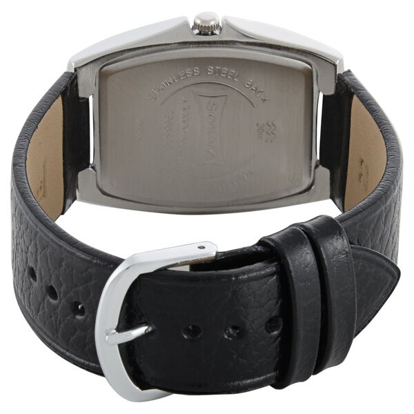 Sonata Quartz Analog Black Dial Leather Strap Watch for Men - image number 3