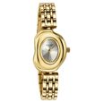 Poze By Sonata Quartz Analog Silver Dial Gold Metal Strap Watch For Women - image number 2
