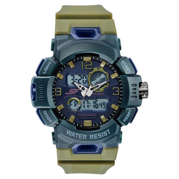 SF Ignite - Jungle Olive Anadigi Watch - image number 0