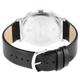 Sonata Quartz Analog Black Dial Leather Strap Watch for Men - image number 3