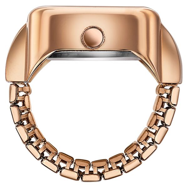 Sonata Poze Quartz Analog Silver Dial Rose Gold Colour Metal Strap Watch For Women - image number 4