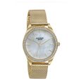 Sonata Poze Quartz Analog Mother of Pearl Dial Golden Color Stainless Steel Strap Watch For Women - image number 2