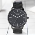 Sonata Poze Quartz Analog Black Dial Metal Strap Watch for Men - image number 0