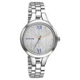 Sonata Workwear White Dial Women Watch With Stainless Steel Strap - image number 0