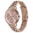 Sonata Wedding Edit Quartz Multifunction Pink Dial Stainless Steel Strap Watch For Women - image number 3