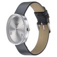 Sonata Poze Quartz Analog Silver Dial Leather Strap Watch for Men - image number 2