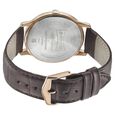Sonata Beyond Gold Quartz Analog Grey Dial Leather Strap Watch for Men - image number 3