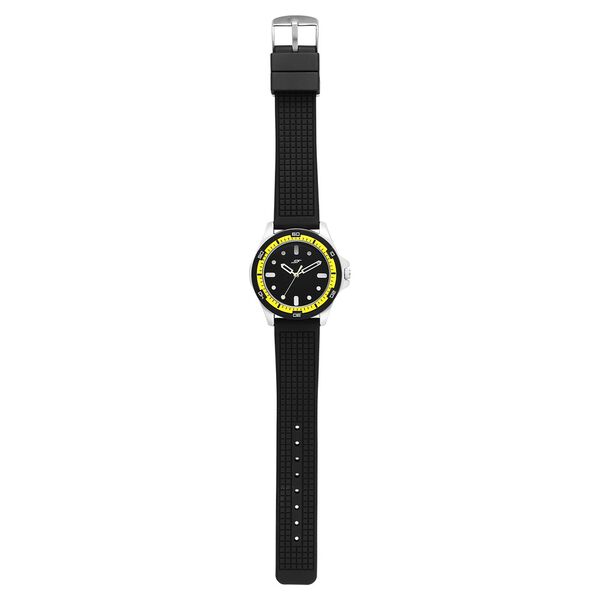 SF Sporty Black Dial Polyurethane Strap Watch for Men - image number 3