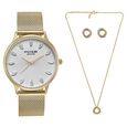 Sonata Poze Quartz Analog White Dial Metal Strap Watch For Women - image number 1