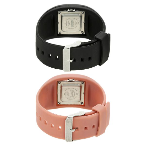 SF Quartz Analog White Dial Plastic Strap Watch for Women - image number 3