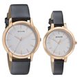 Sonata Quartz Analog Silver Dial Metal Strap Watch for Couple
