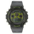 SF Digital Dial Brown Plastic Strap Watch for Men