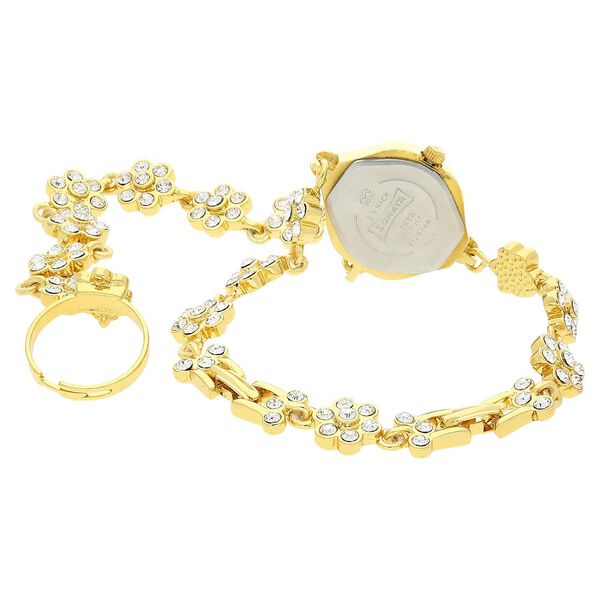 Sonata Quartz Analog Champagne Dial Metal Strap Watch for Women - image number 3