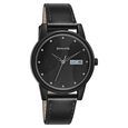 Sonata Lite Black Dial Women Watch With Leather Strap - image number 0