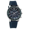 Sonata Chronos Quartz Analog with Date Blue Dial Blue Colour Plastic Strap Watch For Men - image number 1