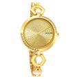 Sonata Utsav Grey Dial Two Toned Bi Metal Strap Watch for Women