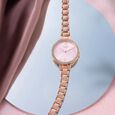 Sonata Poze Quartz Analog Pink Dial Metal Strap Watch for Women - image number 0