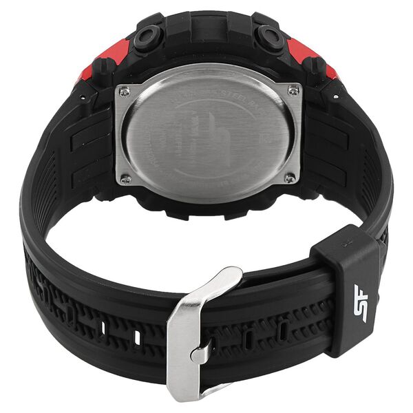SF Digital Dial Plastic Strap Watch for Men - image number 3