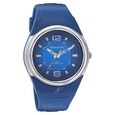 SF Quartz Analog Black Dial Plastic Strap Watch for Men
