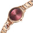 Sonata Blush Quartz Analog Maroon dial Stainless Steel Strap Watch for Women - image number 2