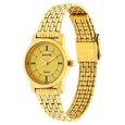 Sonata Quartz Analog Champagne Dial Stainless Steel Strap Watch for Women - image number 1