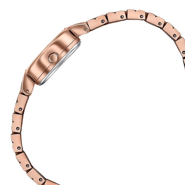 Women's Vintage style brown dial Bracelet Watch - image number 4