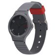 SF Quartz Analog Black Dial Plastic Strap Watch for Men - image number 2