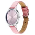 Sonata Blush Quartz Analog Pink dial Leather Strap Watch for Women - image number 1