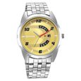 Sonata RPM Champagne Dial Stainless Steel Strap Watch for Men - image number 0
