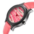 Sonata Play Pink Dial Women Watch With Leather Strap - image number 2