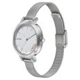 Sonata Silver Lining White Dial Women Watch With Stainless Steel Strap - image number 1